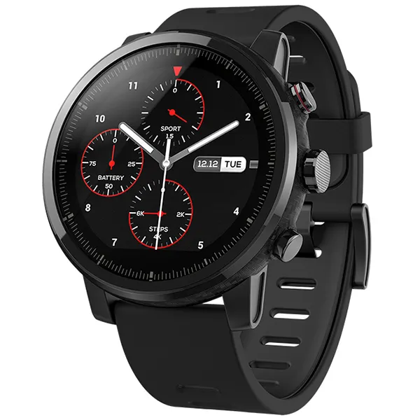 Xiao mi Huami Amazfit Smart Watch Stratos2英語版GPSPPG心拍数モニター5ATM防水スポーツメンズスマートウォッチ