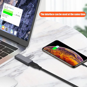 Usb-3,0-концентратор 3 в 1, многофункциональная док-станция для мобильного телефона