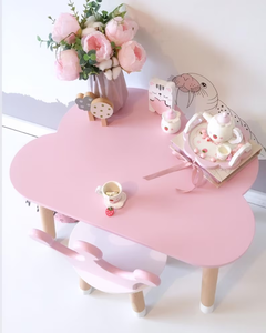 Meubles Montessori nordiques <span class=keywords><strong>pour</strong></span> enfants <span class=keywords><strong>Table</strong></span> à manger en bois <span class=keywords><strong>pour</strong></span> enfants <span class=keywords><strong>Table</strong></span> et chaises en nuage <span class=keywords><strong>pour</strong></span> enfants Tables <span class=keywords><strong>pour</strong></span> filles - Product Image 5