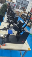 Mesin Press Panas Manual Profesional untuk Topi, Printer Sublimasi untuk Pakaian Olahraga Kustom, Produksi Hadiah Promosi
