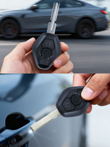 Guscio di Ricambio per Chiave Auto Telecomando SD per B-MW E38 E39 <span class=keywords><strong>E46</strong></span> Sistema CAS, Custodia per Telecomando Senza Chiave HU92 - Product Image 6