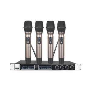 중국어 굿 Quality 4 채널 u는-seek Handheld Mic 무선 마이크를 판매 - Product Image 2