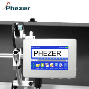 Industrieller Flaschen-Verfallsdatum-Automatik-Tintenstrahldrucker für Flex-Eier Mehrfarbiger Hochgeschwindigkeits-Digital-Tintenstrahldrucker für Kunststoff, Metall, Holz - Product Image 4