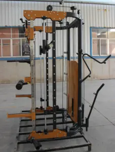 Gym Steel Hot Home Gym Smith Machine Multi-functional Trainer Exercise Cable Crossover Machine Gym Multi Station Equipment MND