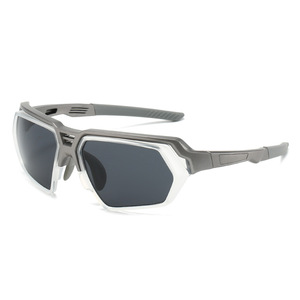 Lunettes de soleil de sport à monture intégrale, protection UV400, pour activités de plein air, unisexe, adulte - Product Image 1