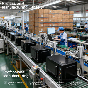 <span class=keywords><strong>Horno</strong></span> <span class=keywords><strong>microondas</strong></span> integrado inteligente digital <span class=keywords><strong>de</strong></span> 20L con parrilla 3 en 1 Combo multifuncional para uso comercial doméstico pequeño en <span class=keywords><strong>el</strong></span> rango - Product Image 4
