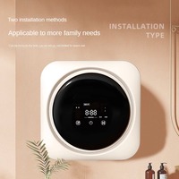 Lave-linge/sécheuse automatique portable à chargement frontal, mini, tout-en-un, cuve en acier inoxydable, pour vêtements de bébé, électroménager