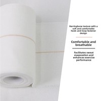 Bande de compression adhésive médicale EAB à chevrons haute élasticité certifiée CE Classe I 5cm/10cm x 4,5m pour lutte et haltérophilie