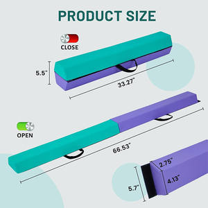 子供用ソフトプレイ折りたたみ式バランスビームソフトプレイセット - Product Image 4