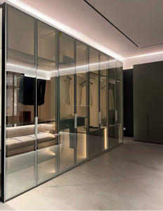 <span class=keywords><strong>Armoire</strong></span> moderne en aluminium et porte en verre personnalisée <span class=keywords><strong>armoire</strong></span> de chambre à coucher <span class=keywords><strong>armoire</strong></span> organisateur de rangement pour hôtel - Product Image 5