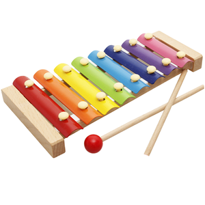 <span class=keywords><strong>Xylophone</strong></span> éducatif en bois pour enfants, boîte à musique miniature 8 pièces, jouet non électrique pour garçons et filles - Product Image 1