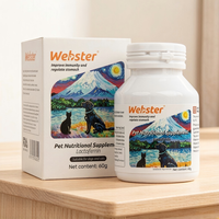 Compléments Nutritionnels pour Animaux de Compagnie : Soutien Général à la Santé, Comprimés de Lactoferrine, Formule au Colostrum de Chèvre, Soutien Immunitaire 60g