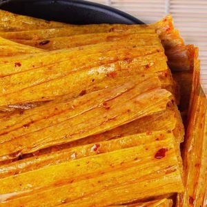 Snacks de Tiras de <span class=keywords><strong>Gluten</strong></span> de Trigo Suave Picantes Halal Chinos al por Mayor, Paquete <span class=keywords><strong>a</strong></span> Granel con Sabor <span class=keywords><strong>a</strong></span> Calle Asiática - Product Image 5