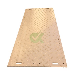 Professional temporary road plate plastic mesh mats pe sheet