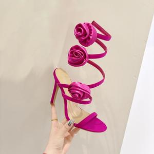 Sandalias de Tacón Alto con Punta en Pico para Mujer, Estilo Moderno Verano 2026 - Product Image 2