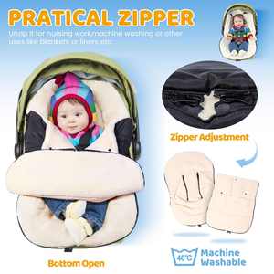 Ensemble de sacs de protection imperméables pour siège de voiture réglables, pour une utilisation par temps hivernal rigoureux - Product Image 5