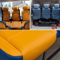 Siège banquette de luxe 3 places avec ceinture de sécurité 3 points pour Mercedes Benz Sprinter Transit Van