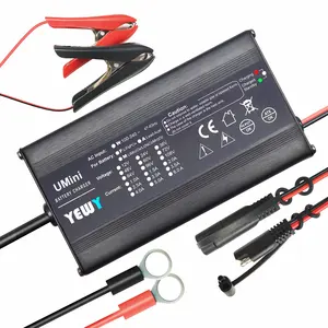 60w Ip66 a bordo Li Ion Lifepo4 piombo acido 14.8v 12v 6a caricabatteria impermeabile per caricatore marino e barca