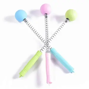 Stick For Women Men Relaxation Body Stress Relief Retractable Spring Handle Golf Ball Massage Hammer