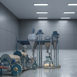 Machine de traitement des aliments aquatiques flottants 1000 kg/h pour la production de granulés d'aliments pour poissons, équipement d'extrusion d'aliments pour poissons à grande échelle - Product Image 1