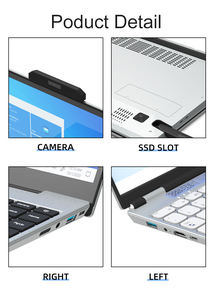 Laptop ramping, komputer Ips 14 inci Fhd, prosesor Intel Celeron J4125 8Gb Ddr4 256Gb Pcie Ssd cocok untuk anak perempuan - Product Image 5