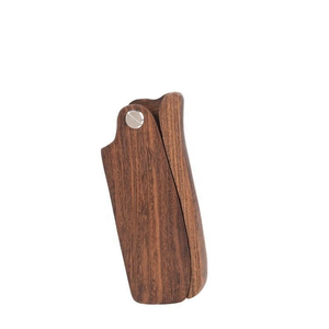 Peine Plegable para Barba de <span class=keywords><strong>Madera</strong></span> Oscura para Hombre, Peine de Aseo de <span class=keywords><strong>Madera</strong></span> Natural con Bisagra de Metal, Antiestático para Barba y Cabello - Product Image 3