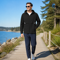 Veste de protection solaire pour homme à capuche ultra-légère UPF50+, séchage rapide, imperméable, nylon extensible, tailles S-3XL, marque privée, fabrication OEM clé en main