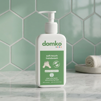 Savon liquide pour les mains Domko Soft Touch 400 ml, parfum thé vert, hydratant