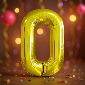 Party Love Number <b>Balloon</b> Gold 100cm Metallic Birthday Party <b>Decorations</b> - Product Image 2