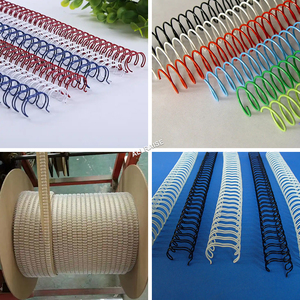 Tốc độ cao nhựa đôi dây xoắn ốc cuộn dây máy làm đôi vòng xoắn ốc dây vòng hình thành máy cho máy tính xách tay dây ràng buộc - Product Image 6