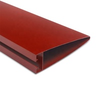 Profilé de plafond suspendu en aluminium série 6000 étanche, couleur personnalisable, services de découpe et de pliage pour plafonds suspendus