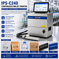 Máquina de Codificación por Inyección de Tinta CIJ Automática, Impresora de Matriz de Puntos de Caracteres Pequeños para Línea de Producción