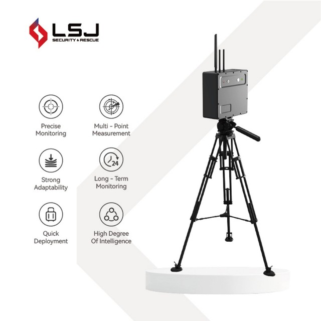 Structural Stability Sensor with Long Distance Laser and Microwave Radar