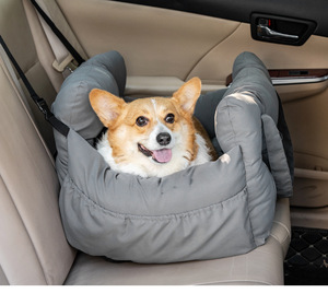 Personalizado Eco-Friendly moderno estilo Pet <span class=keywords><strong>Car</strong></span> Seat impermeável Oxford pano Material padrão sólido para cães caixa embalada - Product Image 6