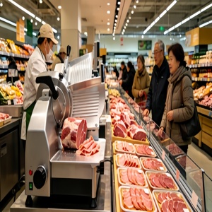 Máquina Rebanadora de Carne Eléctrica de 1.5mm para Cortar en Rodajas Finas, Ideal para Cecina, Jamón, Queso y Carne Asada - Product Image 5