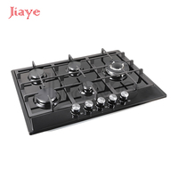 Nouveau modèle de plaque de cuisson à gaz encastrable en acier inoxydable OEM ODM à 6 brûleurs pour les grands appareils de cuisine