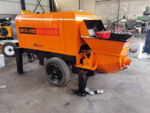 Pompa Beton diesel Pengaduk Beton Jarak Jauh dengan Pompa Mesin Pompa Semen - Product Image 2