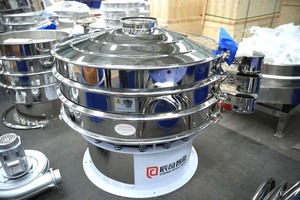 Hình trụ quay rung màn hình chăn nuôi trang trại rung tròn sàng Máy trang trại công nghiệp thiết bị sàng lọc Phân lợn - Product Image 2