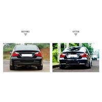 Aksesoris E90 Bumper Mobil Seri 3 untuk BMW E90 Upgrade M3 Serat Karbon Modifikasi Bodykit Mobil