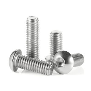 1/4 20 UNC 304 acciaio inossidabile A2 pieno filettatura tappo a brugola viti - Product Image 1