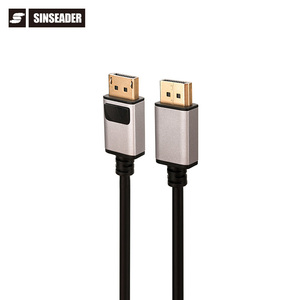 <span class=keywords><strong>Cable</strong></span> de puerto <span class=keywords><strong>Displayport</strong></span> de carcasa de aluminio, 1,4 v, 8K @ 60Hz/4K @ 120Hz, 32,6 Gbps, compatible con transporte multicorriente, buen <span class=keywords><strong>precio</strong></span> - Product Image 3