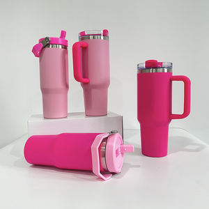 Fenicottero <span class=keywords><strong>rosa</strong></span> caldo 40oz Tumbler sport all'aria aperta 40oz da viaggio Tumbler per Laser inciso per bevande fredde - Product Image 6