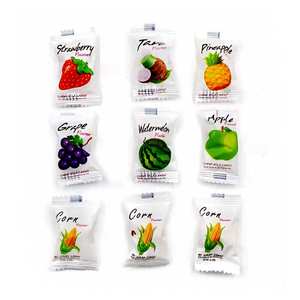 ลูกอมไส้ผลไม้รสชาติหลากหลายแบบสั่งทำหรือขายส่ง ลูกอมเยลลี่ผลไม้แบบนุ่มและขนมหวาน - Product Image 2