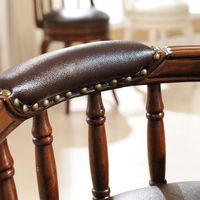 Chaise de bar en cuir pivotante hauteur comptoir moderne en bois luxe design cuisine tabourets hauts
