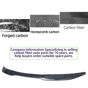 Aileron de coffre arrière en fibre de carbone forgée style DA pour BMW Série 3 G20 G28 & M3 G80 2018-2025 - Product Image 4