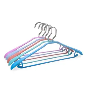 Metal & PVC Material Plastic Children's Wire Hangers