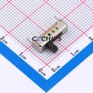 SS-14D01-G040 Slide Switch Through hole-8P,14.7x4.4mm Switch Single Pole Four Throw Rectangle Pin Header PC Pin 14.7mm - Product Image 1