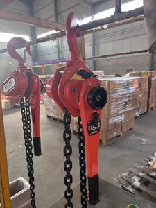 Ручной цепной таль 0.5Т, 0.75Т, 1.5Т, высококачественный стальной цепной подъемник, лебедка с роликами - Product Image 2