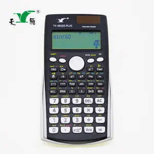 417 funzioni TY-991ES PLUS calcolatrice scientifica Display HD a matrice di punti a grande schermo calcolatrice scientifica a doppia alimentazione