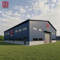 Entrepôt en acier préfabriqué à assemblage rapide ZTSS, bâtiment de stockage industriel, structure métallique préfabriquée, atelier extérieur